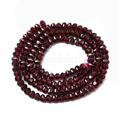 Natürlicher Granat Perlen Stränge&nbsp;G-K376-I01-3x4mm