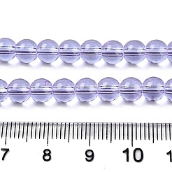 Fili di perline do vetro trasparente&nbsp;GLAA-T032-T6mm-01