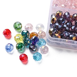450 pièces 15 brins de perles de verre électrolytiques de style&nbsp;GLAA-YW0001-60