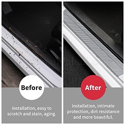 8 set di 2 protezioni universali per bordi portiera auto in PVC&nbsp;DIY-AR0004-42A