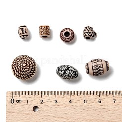 Perles mixtes acryliques de style antique&nbsp;X1-MACR-R546-01