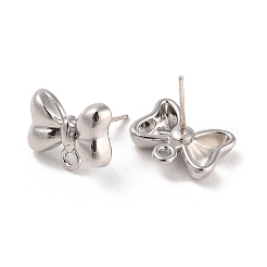 Risultati di orecchini a bottone in lega d'argento&nbsp;EJEW-H108-01H-S