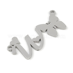 Pendenti in acciaio inossidabile 304 anti-ossidazione&nbsp;STAS-L279-002P-W