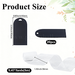 20 Acryl-Sitzplatzschild für Hochzeiten&nbsp;AJEW-BM0001-24A