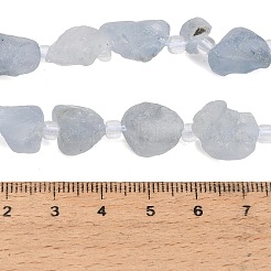Rohe raue natürliche Aquamarinperlenstränge&nbsp;GG-CBA0B77-A03-01