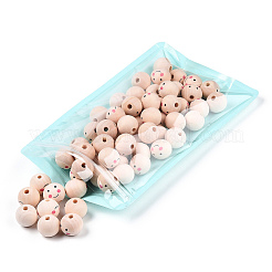 Sacchetti richiudibili in plastica color macaron con motivo yin-yang&nbsp;OPP-N001-01A-07