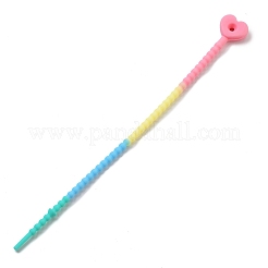 Bridas de silicona con forma de corazón&nbsp;SIL-T057-01I