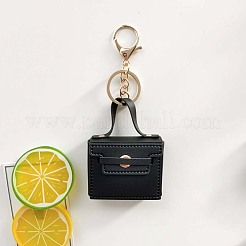 1 llavero portátil de cuero sintético para bolso&nbsp;AJEW-CL0001-06A