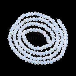 Chapelets de perles en verre électroplaqué&nbsp;EGLA-A044-J1mm-L06