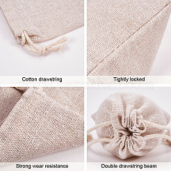 Borse coulisse imballaggio cotone sacchetti&nbsp;ABAG-PH0002-33A