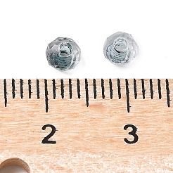 130 pièce de 10 g de perles de rocaille en verre transparent&nbsp;GLAA-V001-07A