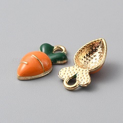 Pendentifs d'émail en alliage&nbsp;ENAM-WH0056-09