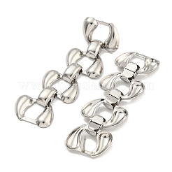 Orecchini a bottone in acciaio inossidabile 304 anti-ossidazione&nbsp;EJEW-S229-06P