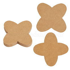 Entretoise en papier kraft avec croix pour chocolat&nbsp;AJEW-CN0004-83C