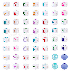264 Stück 28 Stile undurchsichtige und transparente Acrylperlen&nbsp;OACR-TA0004-78