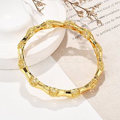 Bracelets en laiton pour femmes&nbsp;BJEW-D313-04G