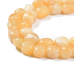 Natürlichen Topas Jade Perlen Stränge&nbsp;G-C038-02P