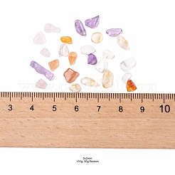 150g 5 Stil natürliche gemischte Edelstein-Chip-Perlen&nbsp;G-FS0001-09