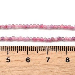 Natürliche rosa Turmalin Perlen Stränge&nbsp;X-G-N342-33A