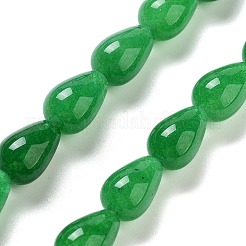 Natürliche malaysische Jade gefärbte Perlenstränge&nbsp;G-B106-A09-02