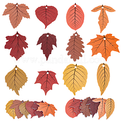 120 décoration de fête en papier feuille&nbsp;DIY-SC0032-15