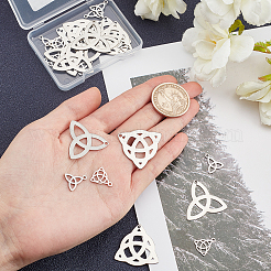 24 pendentif en acier inoxydable 304 de 4 styles&nbsp;STAS-SC0003-59
