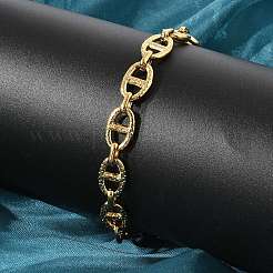 Bracelets à maillons marins en acier inoxydable 304 pour femmes&nbsp;BJEW-F488-54A-G