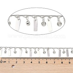 Catene in ottone e strass fatte a mano&nbsp;CHC-Z001-12P