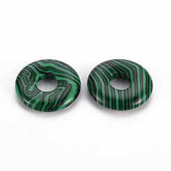 Ciondoli malachite sintetici&nbsp;G-T122-66J