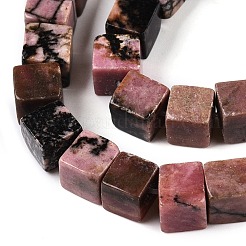 Natur Rhodonit Perlen Stränge&nbsp;G-T139-6x6-16A