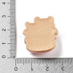 Cabochons opaques en résine et plastique&nbsp;RESI-K029-03E