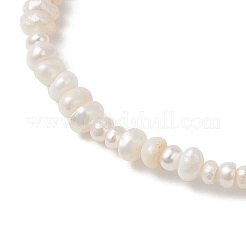 Stretch-Armbänder aus natürlichen Zuchtperlen aus Süßwasserperlen für Frauen&nbsp;BJEW-JB13068