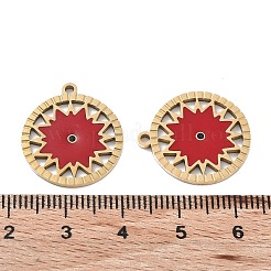 Ionenplattierung (IP) 304 Edelstahlanhänger&nbsp;LS-STAS-P339-08G-01