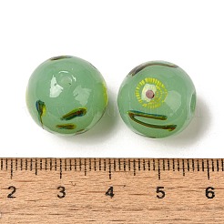 Perles vernissées manuelles&nbsp;LAMP-C016-04E-05
