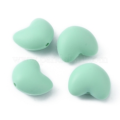 Perles de silicone écologiques de qualité alimentaire&nbsp;SIL-WH0006-05O