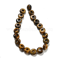 Chapelets de perles d'œil de tigre naturel&nbsp;G-P536-A12-01