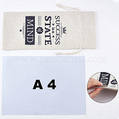 Sacchetti di imballaggio del vino in tela di iuta&nbsp;ABAG-WH0005-72A