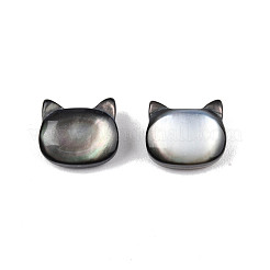 Natürliche schwarze Lippe Muschelperlen&nbsp;SSHEL-N003-148A