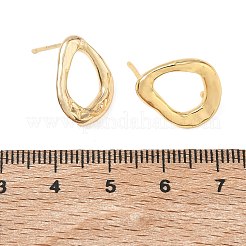 Messing Ohrstecker Zubehör&nbsp;KK-D263-08G