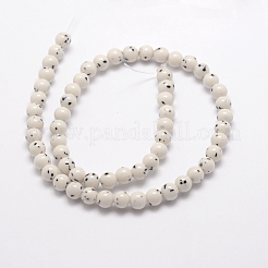 Natürliche gelbe Jade Perlen&nbsp;X-GSR6mmC192