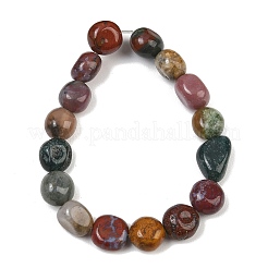 Cuentas de ágata natural india hebras&nbsp;GG-CBA787B-A23