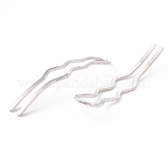 Fourchettes à cheveux en laiton pour placage en rack&nbsp;OHAR-C004-01P