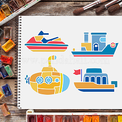 Set di stencil per pittura da disegno per animali domestici per bambini&nbsp;DIY-WH0172-442