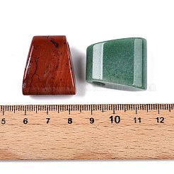 Europäische Perlen aus natürlichem und synthetischem Mischstein&nbsp;G-N344-29