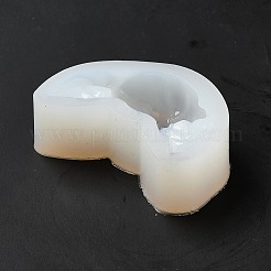 Moldes de silicona diy cabeza de gato civeta&nbsp;LS-SIMO-B002-11