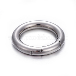 Anelli di chiusura a molla in acciaio inox 201 anti-ossidazione&nbsp;STAS-F221-41P