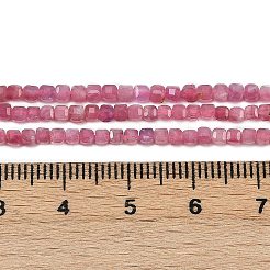 Natürliche rosa Turmalin Perlen Stränge&nbsp;G-H266-10