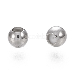 202 Edelstahlperlen&nbsp;STAS-K204-02E-P