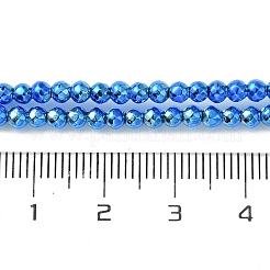 Einbrennlack synthetische nicht magnetische Hämatitperlenstränge&nbsp;G-H020-K01-06