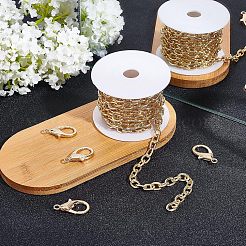 Kits de fabrication de colliers en chaîne bricolage&nbsp;DIY-CA0002-77LG